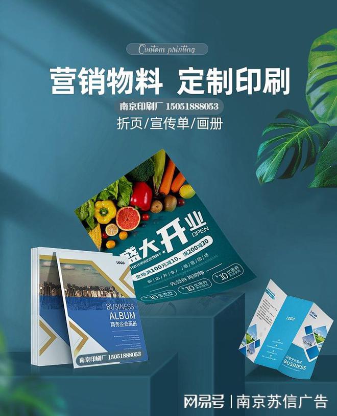 南京单页印刷宣传单页印刷海报彩(图1)