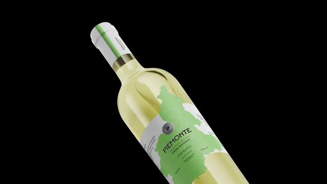 葡萄酒产区和红酒包装设计之间的关系Piemonte葡萄酒包装设计(图1)