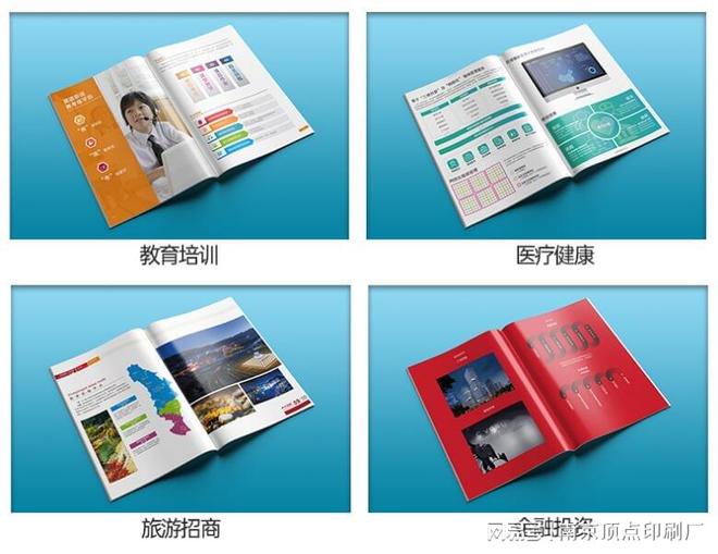 南京24P招商宣传册设计-南京说明书印刷-海报单页印刷(图1)
