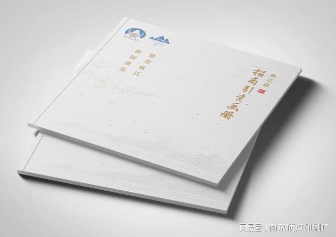 南京商务宣传册设计-南京发展规划画册印刷-纸制产品印刷定做(图1)